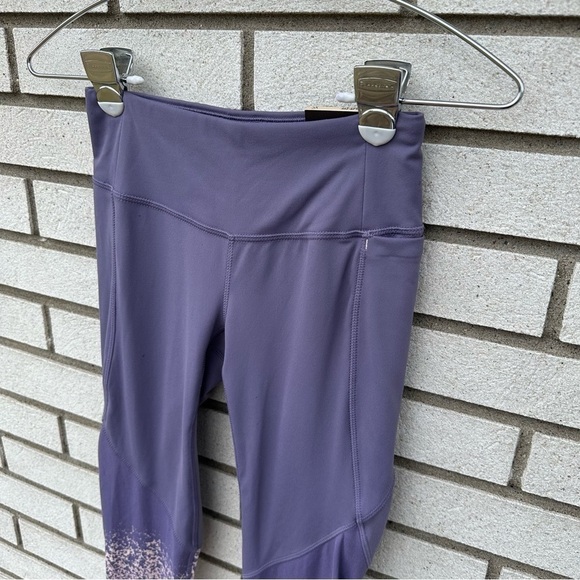 NWT Calia by Carrie Underwood Ombré Purple Blush Energize 7/8 Leggings - Picture 5 of 14